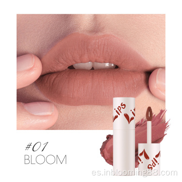 18 colores duradero brillo de labios mate nude mate desnudo